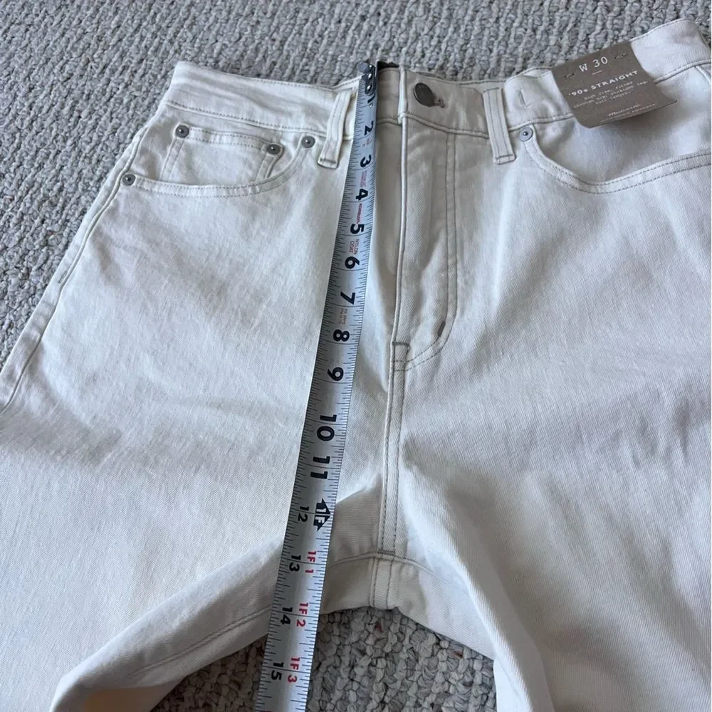 Madewell 90s Straight Jeans NWT